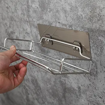 Toaletný papier držiak nehrdzavejúcej ocele moderný dizajn kúpeľňa toaletného papiera držiak na stenu roll papiera držiak na uterák
