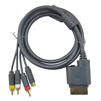 10PCS Pre Xbox 360 HD TV Audio S terminál line Video Kábel Optický Kábel