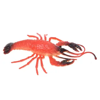 Štíhleho Modelu Simulácie Lobster Deti Hračka - Červená