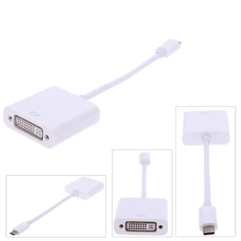 Larryjoe USB 3.1 USB Typu C na DVI Converter Adaptér Kábel pre Apple /Macbook/ Chromebook Pixel/Dell XPS 13/Jogy 900/Lumi 950