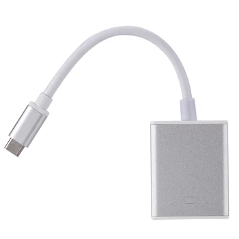1pc USB 3.1 Typ C-VGA Kábel USB-C Samec Na VGA 1080p Žena Converter Vysokej Kvality