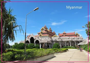 Mjanmarsko Suveníry;Myanmar Magnety 3