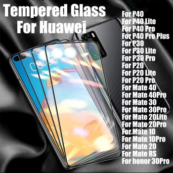UGI Plný Tvrdeného Skla Pre Huawei P40 Pro Plus Displej Ochranných Pre Huawei P20 P30 Pro Lite Mat 40 30 20 Pro Česť 30 Pro Nové