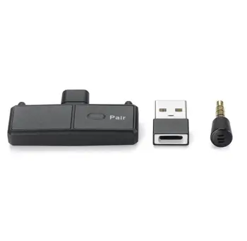 Typ-C Bluetooth 5.0 Audio Vysielač Nízku Latenciu S Mic Pre Nintendo Prepínač PS4 TV, PC USB HiMISS Bezdrôtový Adaptér