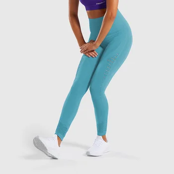 Nové žien jóga nohavice športové fitness gym školenia nohavice voľný čas, zábava beží duté vysoký pás pevne bezšvíkové legíny