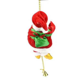 Vianočné Elektrické Lezenie Santa Claus, Vianočné Figúrka Ornament Darčeky, Vianočné Dekorácie Pre Domov Adornos