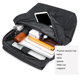 Nový Vodotesný Oxford Batoh Mužov Notebook Business Odolné Vonkajšie Kvalitné Cestovné Tašky Študent Bookbag Batohy