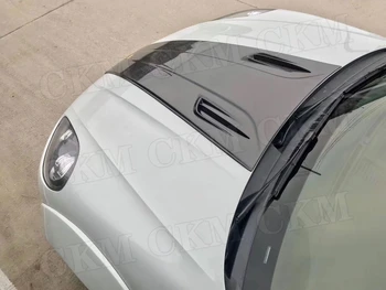 Carbon Fiber / FRP Kapotu Prietok Vzduchu Ventilačné Kotúča, Blatník Auto Dekorácie-Nálepky na Porsche Macan-2018