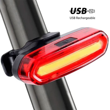 LED Bicykel Zadné Svetlo, zadné svetlo na Bicykli USB Nabíjateľné Nepremokavé BICYKEL Cestný Bicykel zadné Svetlá na Čítanie ciclismo Cyklistické Doplnky