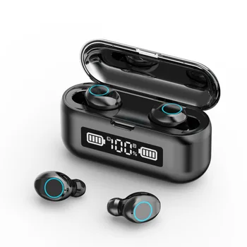 F9 Tws Slúchadlá Bezdrôtové Bluetooth Headset S Mikrofónom V5.1 Bluetooth Slúchadlá Športové Slúchadlá Bezdrôtové Slúchadlá Nepremokavé