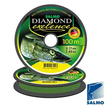 Rybárskej linky monofil pstruh potočný (Salmo Diamond exelence 100/050