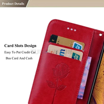 Flip Kožené púzdra pre Huawei Užite si 5 / Y6 Pro 2016 / Česť 4C Pro / Holly 2 Plus TIT-AL00 Peňaženky Kryt Coque Card