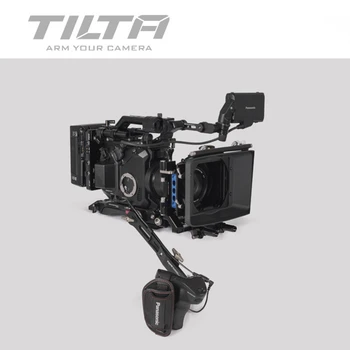 Tilta ES-T86 fotoaparát klietka pre Panasonic EVA1 plošinu Rýchle Uvoľnenie Doskou V mount/ Anton mount Rozšíriť rameno Pre PANASONIC EVA1