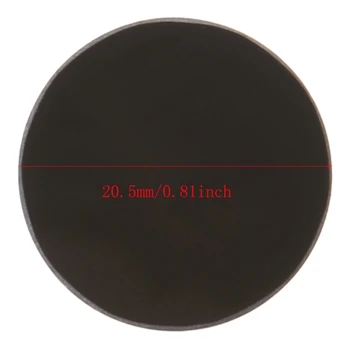 YAM ZWB2 Black Ultrafialové UV Band Pass Filter Priemer 20.5 mm, Hrúbka 2 mm