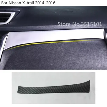 Auto Styling Vnútorný Kryt Výbava Uprostred Konzolu, Ovládací Panel Panel Na Nissan X-Trail Xtrail T32/Rogue 2016