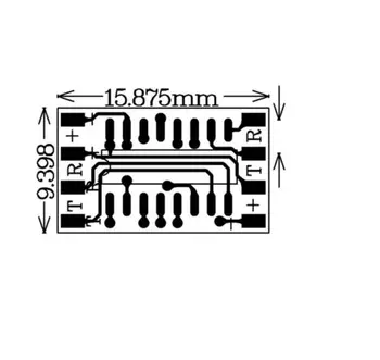 10pcs Sériový Port Pre Arduino MCU Mini RS232 na Converter TTL Adaptér Doske Modulu MAX3232 3-5V Elektronických Súčiastok Rozvoj