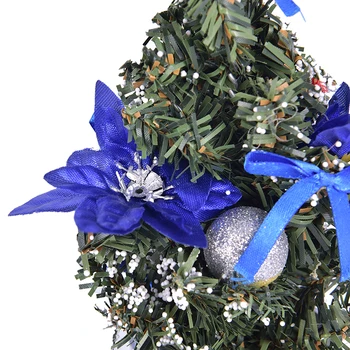 Mini Vianočné Stromčeky Vianočné Dekorácie Malé Borovice Umiestnené V Ploche Festival Vianoce Domov Ozdoby