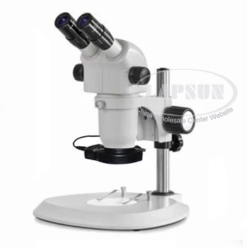 8X - 70X Priemysel PCB Inšpekcie Pitvať Zoom Moc Binokulárne Stereo Binokulárne Mikroskopom 8-70X LED Svetlo Krúžok