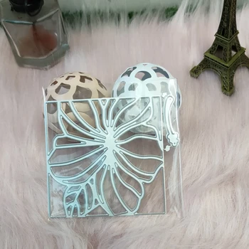 Ibištek kvet rezanie kovov die zápisník DIY dekoratívne reliéfne papierové karty tvorby remeselníkov, dierovanie nové zomrieť