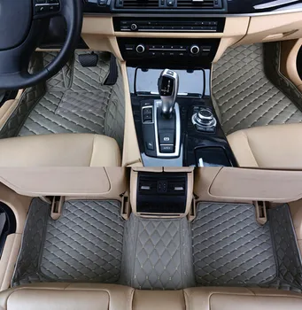 Vysoko kvalitné rohože! Vlastné špeciálne auto podlahové rohože pre Mazda 2 2019-trvanlivé nepremokavé koberce pre Mazda 2 2017,doprava Zdarma