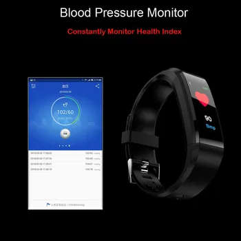 Inteligentný Náramok Smartwatch Náramok M3Plus Náramok pre Mužov, Ženy Srdcového tepu Blood Presure Inteligentný Náramok