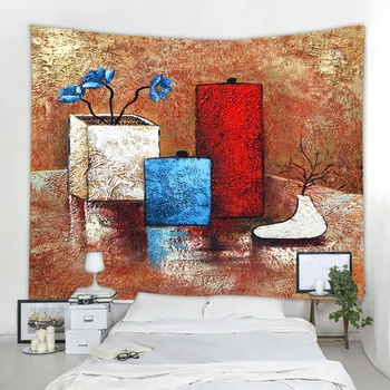 Ručné olejomaľba na plátne Abstraktné fľaša olejomaľba moderné Plátno na Stenu Umenie obývacia izba dekorácie kvet ruže maľovanie
