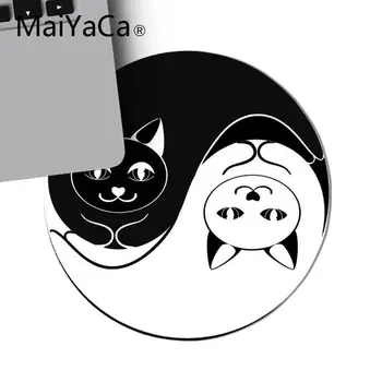 MaiYaCa Yin Yang Sailor moon mačka Gumy Gaming mousepad Hra Koberec Podložka pod Myš kolo mouse Mat Proti Sklzu anime Mousepad 22x22cm