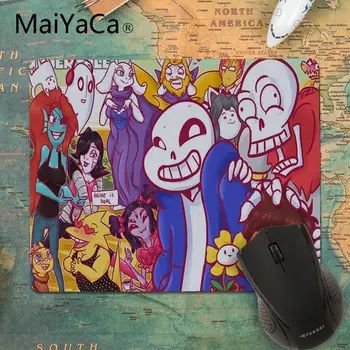 MaiYaCa Krásne Anime undertale Prispôsobené MousePads Počítač, Notebook Anime Mouse Mat Jednoduchý Dizajn, Rýchla Hra, Myši, Podložky
