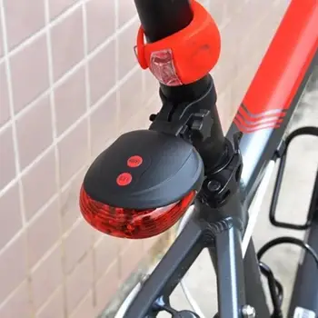 Bicykel zadné Svetlo Vodotesný LED rovnobežka Laserové 3 Blikajúce Druhmi 2 Svetelných Režimoch Bicykli Bezpečnostné Varovanie Lampa Cyklistické Príslušenstvo