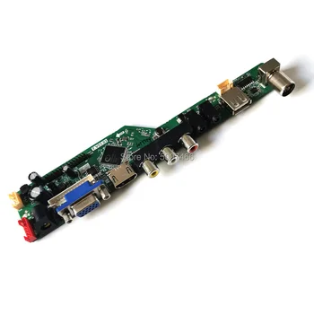 LVDS 30-Pin 1680*1050 LCD displej univerzálny radič disku rady urob si sám auta VGA+AV+USB 1CCFL fit LP154W02/LP154WE2 obrazovke