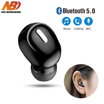 Mini In-Ear 5.0 Bluetooth, HiFi Slúchadlá Bezdrôtové Slúchadlá S Mikrofónom Športové Slúchadlá Stereo Handsfree Slúchadlá Pre Všetky Telefóny