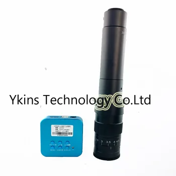 20MP 1080P 60FPS Full HDMI USB priemyselné video digitálny telefón opravy mikroskopom fotoaparát 144 nastaviteľné Led krúžkov žiarovky