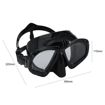 Profesionálne Podvodná Potápačská Maska Potápanie Šnorchel Plávanie Okuliare Potápanie Zariadení Vhodný Pre Väčšinu Športových Fotoaparát