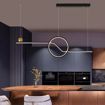 Nordic led železa deco chambre svietidlá svietidlo kuchyňa, jedáleň, bar luster prívesok lampa spálňa obývacia izba