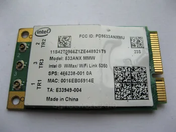Bezdrôtové Karty Adaptéra pre INTEL 533ANX MMW/Wimax, WIFI, 5350 300Mbps mini pcie karta pre HP SPS:466238-001