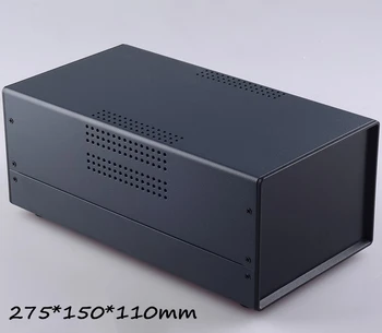275*150*110 mm železa krytu bývanie DIY napájanie box elektronické projektu PCB dosky shell zariadenia nástroj enclsoure