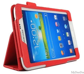 PU Kožené Prípad Tabletu Samsung Galaxy Tab 4 7.0 T230 T231 Magnet Kryt Prípade Flip Stojan Pre T230 T231 Chránič Tablet Shell
