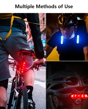 Bicykel Svetlá USB Nabíjanie LED Upozornenie stropné Svetlá Noc Bicykel Zadné Svetlo na Bicykli Vodotesné zadné Svetlo Pre Cyklistické Svetlo