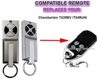 NOVÉ PRE Chamberlain TX2REV / Chamberlain TX4RUNI kompatibilné diaľkové ovládanie náhradné
