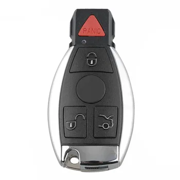 Vhodné pre Mercedes Benz C E G GL R S CLASS 4 Tlačidlá Keyless Vstup Vzdialenej Auto príveskom, Ovládanie Auta na Diaľkové Ovládanie Tlačidlo Prípade