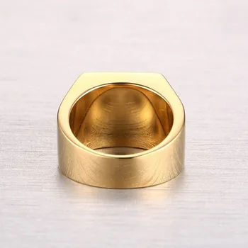 316L nerezovej ocele, pánske prstene, zlaté č fade, narodeninám J229