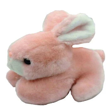 Roztomilý králik biele biele ružové šedá plyšové plyšové hračky little white rabbit bábika posteli spí holding bábiky bábiky dievča princess narodeniny