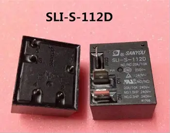HORÚCA novinka relé SLI-S-112D SLI-112D SLIS112D 112D 12VDC DC12V 12V DIP5 10pcs/veľa