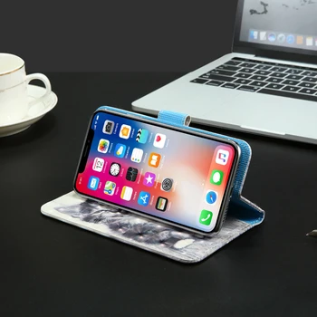 3D flip peňaženky, Kožené puzdro Pre Jinga Vyhrať Radosť Pro Optim Prejsť Čerstvé Touch 4G Prejsť Plus Štart 3G A450 A502 Búrka A400 Telefón Prípadoch