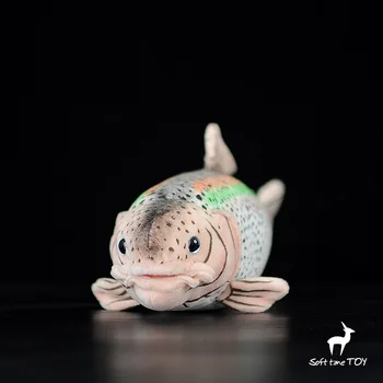 Simulácia Morské Živočíchy Plnené Pstruhy, Bábiky Hračky Sedem Farieb Rýb, Dary Zriedkavé Kvalitné Hračky Skladu