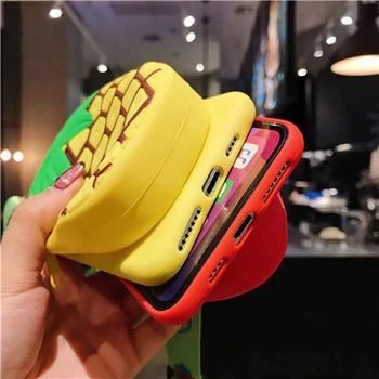 3D Kremíka Mince Tašky Cartoon Soft Telefón Späť Koži Prípade Huawei Honor 20 20 Pro 10i 10 9 Lite V20 V30 10X Lite 9X Kryt