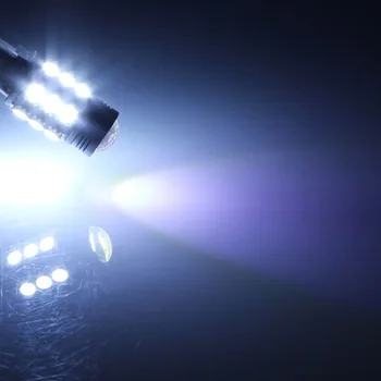 Automobilový LED lampa čierna predné w16w T15 5050 15smd + 1.5 W led svetla cúvaní riadenia lampa