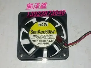 Kvalitné Sanyo 6015 24V 0.12 A 9WF0624H7D04 Chladiaci Ventilátor