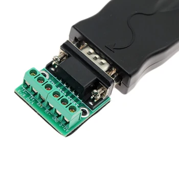 USB2.0 RS-485 RS-422 DB9 pin Žena COM Sériový Port Kábel Adaptéra Konvertor