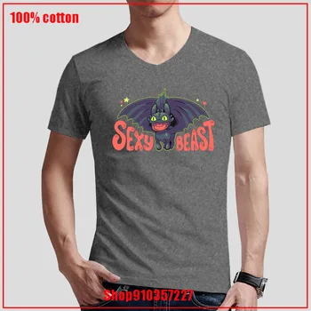 Sexy Beast Bezzubej T Shirt Anime tvaru Roztomilý Topy Krátky Rukáv Bavlna Módne Tee Novinka Roztomilý Japonsko Tričko EÚ Veľkosť Raglan